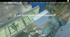 Desktop Screenshot of hotelgeminus.it